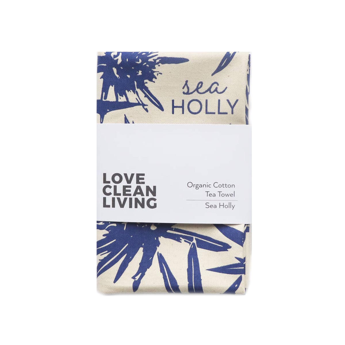 Sea Holly Tea Towel